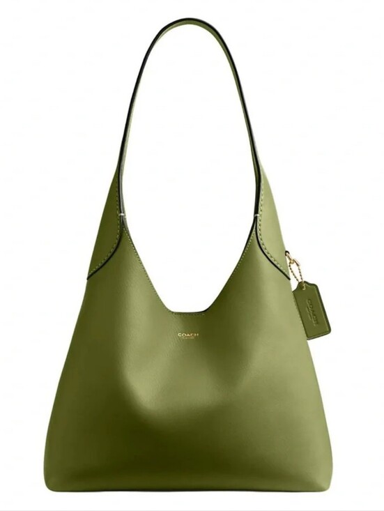 Coach Handbags - EXCELLENT AUTHENTIC COACH BROOKLYN 28 SHOULDER BAG - DARK LIME
